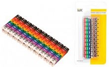 Маркер кабельный IEK МКН комплект цифр 0-9 1.5мм (150шт) (UMK01-02-09) картинка 
